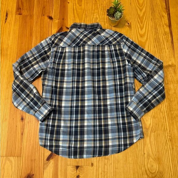 Harley-Davidson Mens Skull Lightning Slim Fit Plaid Woven Shirt 96237-18VM SZ XL - Picture 12 of 12